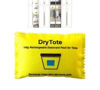 deshumidificadora - 5 x 3 pulgadas, absorbente de humedad, recargable | Cómodos paquetes de desecantes absorbentes de humedad para coche, armario, secado, baño, estantería,