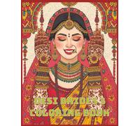 Desi Brides 3 Wedding Coloring Book: Adult Coloring Book Featuring South Asian Brides, Mehndi Ceremonies, Jewelry, and Traditional Wedding Moments (Desi Fashion Girls Coloring Series)
