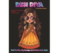 Desi Diva Coloring Book: Festive Fits and Wedding Guest Glam (Desi Diva Coloring Series)