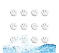 Desiccant Strips For Pet Food - 3cm Cat Paw Drying Blocks Washable Reusable | Diatomaceous Earth Humidity Absorbent Strips | Moisture Proof Sealing Solution For Cat Dog Food Storage