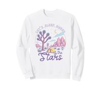Desierto Camping Sleep Stars Tienda Joshua Tree Nature Trail Art Sudadera