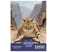 Desierto Chino 1000 Piece Puzzle Games for Adults with Extra Fun Challenges Jigsaw Puzzle Animaleses Home Decoration for Adults Gifts 38x26cm/1000pcs