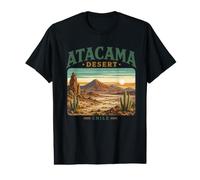 Desierto de Atacama Chile Vintage Sudamérica Viajes Camiseta gráfica económica