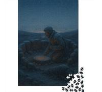 Desierto de Las Estrellas 1.000piezas Colección Pintura de Paisaje Avanzados Puzzle Retador Interior Retos Hogar Creatividad 1000pcs (75x50cm)