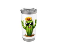 Desierto divertido amante de las plantas Rock On Cactus Vaso térmico de acero inoxidable de doble pared