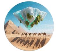 Desierto Puzzle Imposible,desafío for Adults Iceberg pirámide Ciencia ficción Entretenimiento Creativo 1000 Piezas Obra De Arte De Juego De para Adultos, Regalos A Partir 1000pcs (67.5x67.5cm)