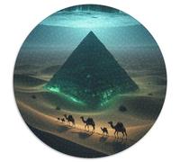 Desierto Puzzles Imposible,desafío for Adults Iceberg pirámide Ciencia ficción Juego EduGatoivo 1000 Piezas Obra De Arte De Juego De para Adultos Y Niños 1000pcs (67.5x67.5cm)
