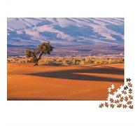Desierto y Estepa, Paisaje Y Naturaleza, Puzzle para Adultos Y Niños, 1000 Piezas De Diversión En Familia, Un Desafío Emocionante para La Noche De Juegos 38x26cm/1000pcs