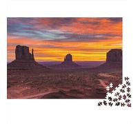 Desierto y Estepa, Paisaje Y Naturaleza, Puzzle para Adultos Y Niños, 1000 Piezas De Diversión En Familia, Un Desafío Emocionante para La Noche De Juegos 52x38cm/1000pcs