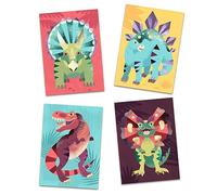 DESIGN BY- Cuadros Pan de Oro Jurassic Juegos de Habilidad, Multicolor (39518)