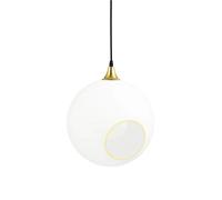 Design By Us Lámpara colgante Ballroom XL Ø32 cm White snow