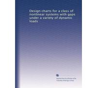 Design charts for a class of nonlinear systems with gaps under a variety of dynamic loads