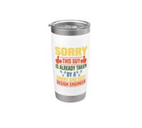 Design Engineer Funny Engineering Job Titiles Vaso térmico de acero inoxidable de doble pared