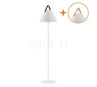 Design for the People Strap, lámpara de pie, blanco