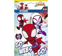 Design Group Spidey & Friends - Hojas de calcomanías de más de 500 calcomanías para niños, regalo de actividad creativa a partir de 3 años