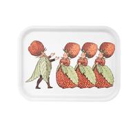 Design House Stockholm Bandeja The Strawberry Family 20x27 cm White