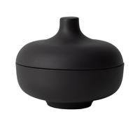 Design House Stockholm Bol con tapa M Sand Ø12 cm Black clay