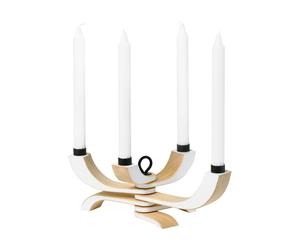 Design House Stockholm Candelabro Nordic Light. 4 brazos blanco