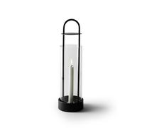 Design House Stockholm Farol para velas Lotus Hurricane negro