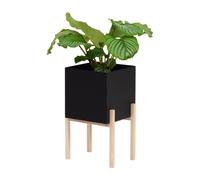 Design House Stockholm Maceta Botanic pedestal negro-fresno