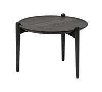 Design House Stockholm Mesa auxiliar baja Aria 37 cm Negro roble