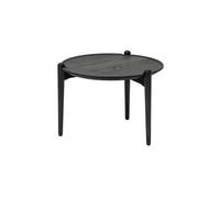 Design House Stockholm Mesa de centro Aria Negro roble. Ø50x37 cm