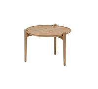 Design House Stockholm Mesa de centro Aria Roble. Ø50x37 cm