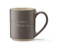 Design House Stockholm Mug Astrid Lindgren. Give the children love gris-sueco