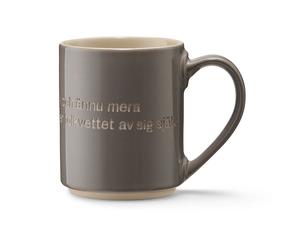 Design House Stockholm Mug Astrid Lindgren. Give the children love gris-sueco