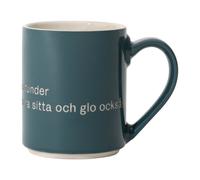 Design House Stockholm Taza Astrid Lindgren. y så ska man ju ha texto sueco