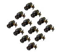 Design House Terrace de 6 paquetes de 6 vas Piesta de puerta de privacidad universal para dormitorios y baos se adapta a puertas estndar de aceite