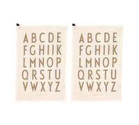Design Letters 2 Paños de cocina Design Letters 40x60 cm Off white