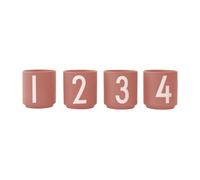 Design Letters 4 Tazas espresso Design Letters Nude