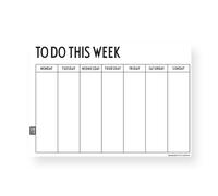 Design Letters Agenda semanal Design Letters A4