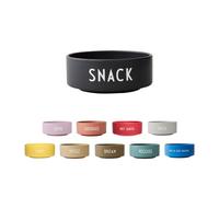 Design Letters Bol Ensalada Porcelana 300 Ml | Vajilla Modernas Diseñado en Dinamarca | Tazones de Desayuno | Bol de Merienda Fruta, Cereales | Grande Cuencos cerámica | Bowl Cocina | Cuenco Mezclador