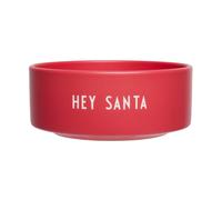 Design Letters Bol snack Design Letters Ø12 cm Santa-faded rose