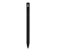 Design Letters Bolígrafo de tinta negra con grabado personalizado (A-Z) | Bolígrafo negro con inicial | Bolígrafo de tinta negra para negocios, escritura, graduación, diario, firma | Bolígrafos