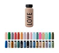 Design Letters Botella Termica 500 ml | Botella Agua Acero Inoxidable para Niñas, Mujeres | Termo Agua Mantener 12H Caliente/24 Frío | Botella Agua Deporte sans BPA | Botella Gimnasio | Termo Liquidos