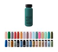 Design Letters Botella Termica 500 ml | Botella Agua Acero Inoxidable para Niñas, Mujeres | Termo Agua Mantener 12H Caliente/24 Frío | Botella Agua Deporte sans BPA | Botella Gimnasio | Termo Liquidos
