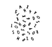 Design Letters Caja con letras Design Letters Letras negras