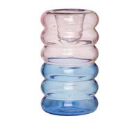 Design Letters Candelabro Hoop Ø3.5x9 cm Pink-blue