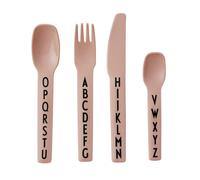 Design Letters Cubiertos infantiles Design Letters. melamina Nude