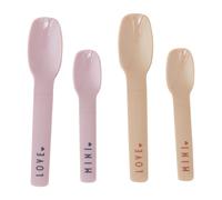 Design Letters Cuchara Design Letters favorit mini 4 piezas Lavender
