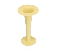 Design Letters Jarrón y candelabro Trumpet 2-en-1 24 cm Yellow