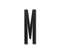 Design Letters Letra de Madera Negra A-Z-M, Madera, Talla única