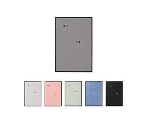 Design Letters Message Boards (A2, A2 Gris Oscuro)