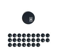 Design Letters MyCharger Cargador 12 W (A-Z) | Cargador Personal Negro Quick Charge | Cargador rápido de Puerto USB Tipo C | Adaptador Certificado CE, Cumple con RoHS/REACH| Cargador Compatible iPhone