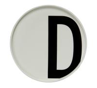 Design Letters Plato con letra Design Letters D