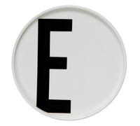 Design Letters Plato con letra Design Letters E