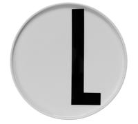 Design Letters Plato con letra Design Letters L